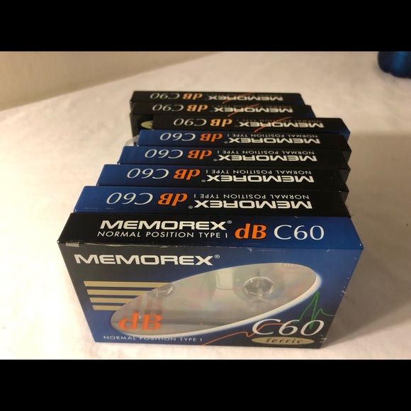 Sealed Memorex Db 60min Normal Position Type 1 (5) & Db90 Min (3) Cassette Tapes - Picture 9 of 9